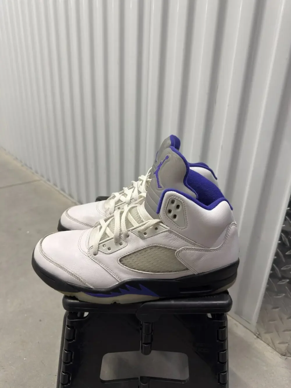 Nike Air Jordan 5 Concord White Dark 2022 Size 9.5 Men's - DD0587-141